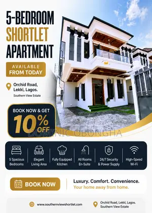 5bed Room Apartment for Shortlet