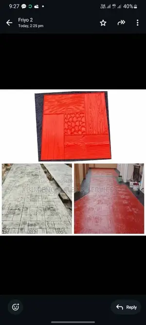 Stamping Mart Use for Concrete Floor