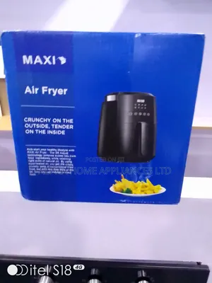 Maxi Air Fryer 4l Black Colour