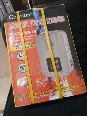 Century 5000w Heavy Duty Tub Voltage Stabilizer 230v 50hz