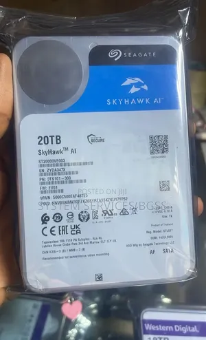 20tb Seagate Desktop/Surveillance Sata Hard Drive