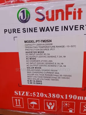2.5kva_24v Sunfit Hybrid Inverter