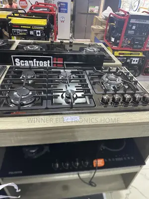 Inbuilt Gas Cooker 5burner New Trend 60 by 90