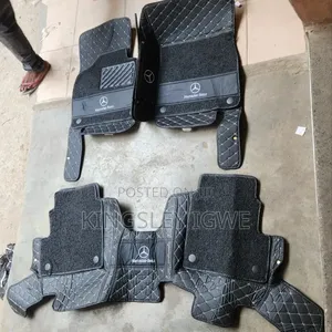 Double Layer Leather Floor Mat Gwagon