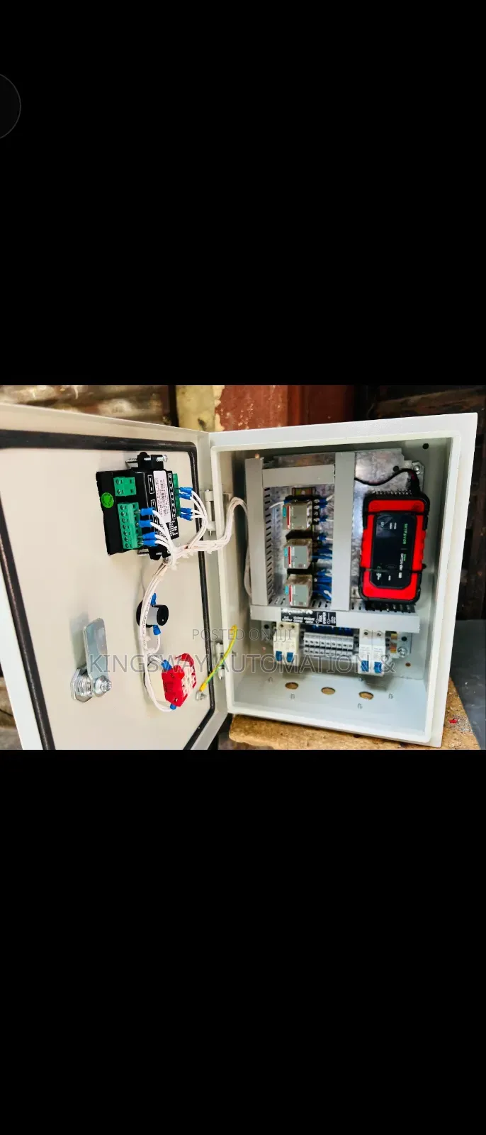 Diesel Engine and Generator Control Panel