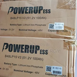 Power Up Lithium Battery 5kwh 48v