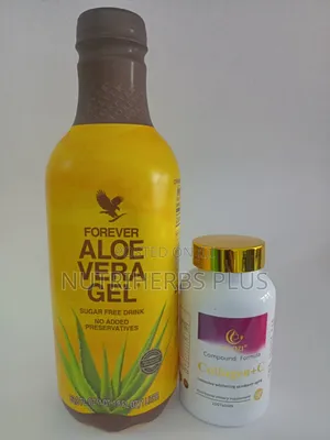 Forever Aloe Vera Gel and Duozi Collagen+C: Healthy Radiant Glow