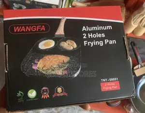 2 Holes Non-Stick Frying Pan