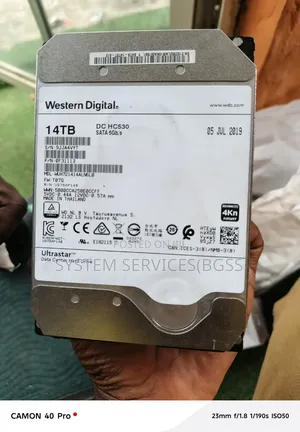 Wd 14tb Desktop/Surveillance Sata Hard Drive