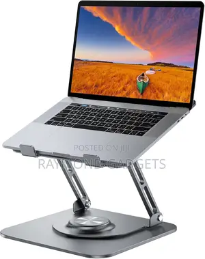 Adjustable Laptop Stand – Rotating Ergonomic Riser