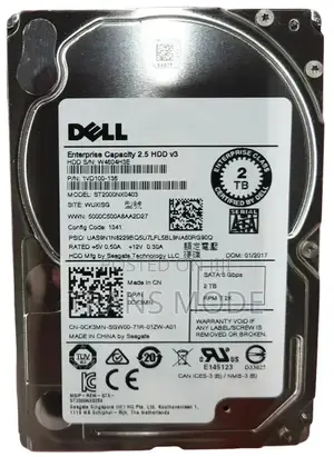 Dell Ck3mn 0ck3mn 2tb 7. Sata 2.5" 128mb 6gbps HDD St2000nx0403