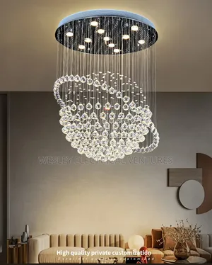 Rain Drop Crystal Chandelier Light