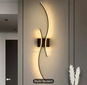 Modern Curved Wall Light – For Living Room, Hallways, Bedroom, Closets