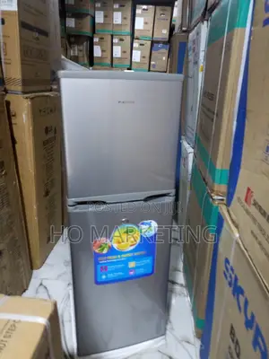 Polystar Double Door Refrigerator With Freezer