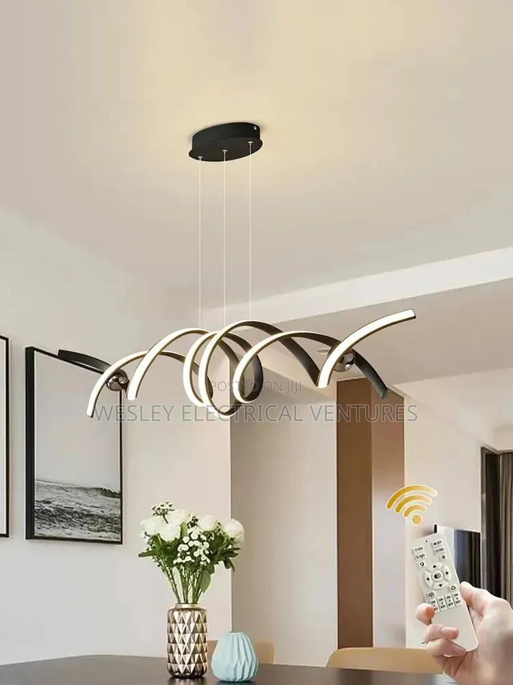 Dinning or Kitchen Led Pendant Light With Remote