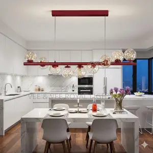 Luxury Red Starry Sky Light - For Dining, Kitchen, Restaurants, Cafes