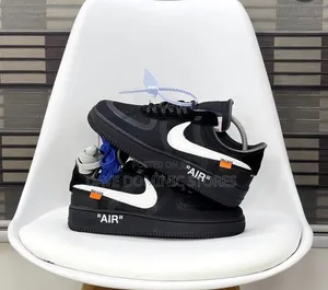 Virgil Abloh Off White X Nike Airforce 1 Sneaker Available in 2 Colors