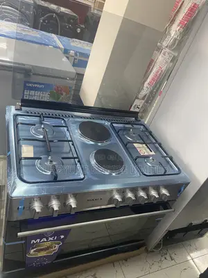 Maxi 90 by 60 Standing Gas Cooker (4gas + 2 Electric)
