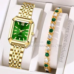 Women's Watch Luxury Bracelet Set