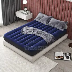 Inflatable Intex Air Mattress for 2 People Blue Color