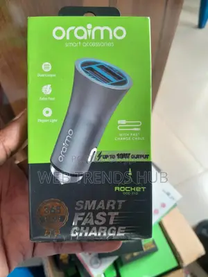 Oraimo Rocket 18W Car Charger (Occ-71d) - Dual Output