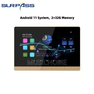 7inch Wifi in Wall Amplifier Touch Screen Android Amplifier Audio Amp