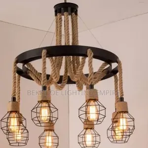 Chandelier With 7 Lamps Bulb Type