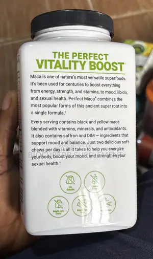 Force Factor Perfect Maca 60softchews