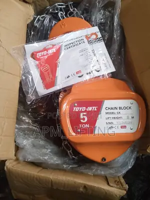 5ton Chain Block 6meters Length Toyo-Int’L