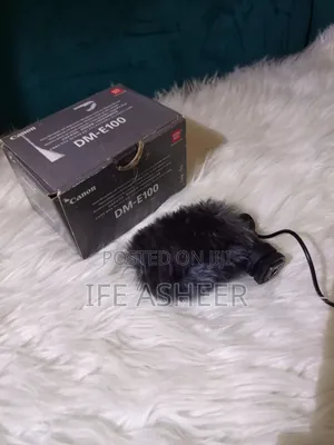 U.K Fairly Used Canon Stereo Microphone Dm-E100