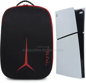 Carrying Case for Ps5 Slim Game Backpack for Ps5