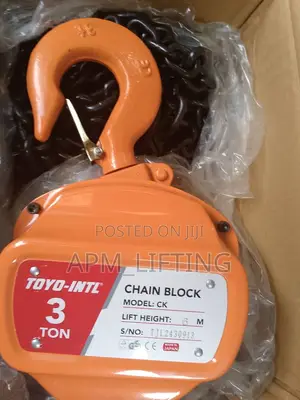 3ton Chain Block By 6meters Toyo-int’L