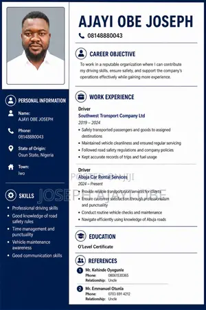 Company Driver Monthly Salary