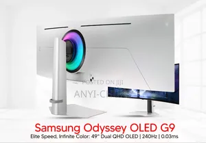 Samsung 49 Odyssey Oled G9 G932 Dual QHD Curved Gaming Monitor