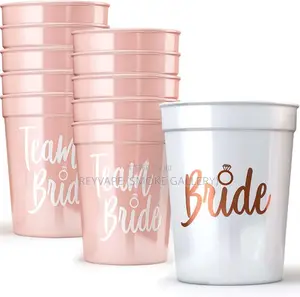 Team Bride Bachelorette Party Cups 11pcs
