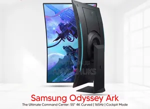 Samsung 55" Odyssey Ark Uhd (G97nc) Curved Gaming Monitor