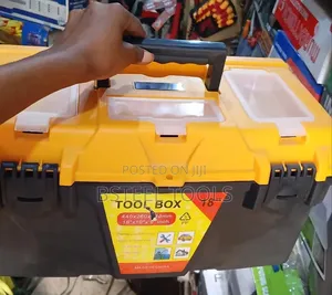 Size 18 Plastic Empty Box – Strong Durable Storage Container