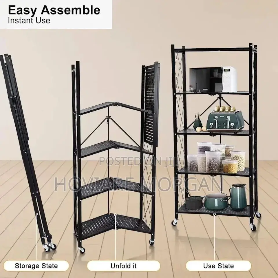 Foldable 5 Layer Rack