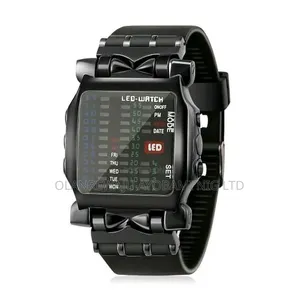 Men's Square Style Led Digital Watch
