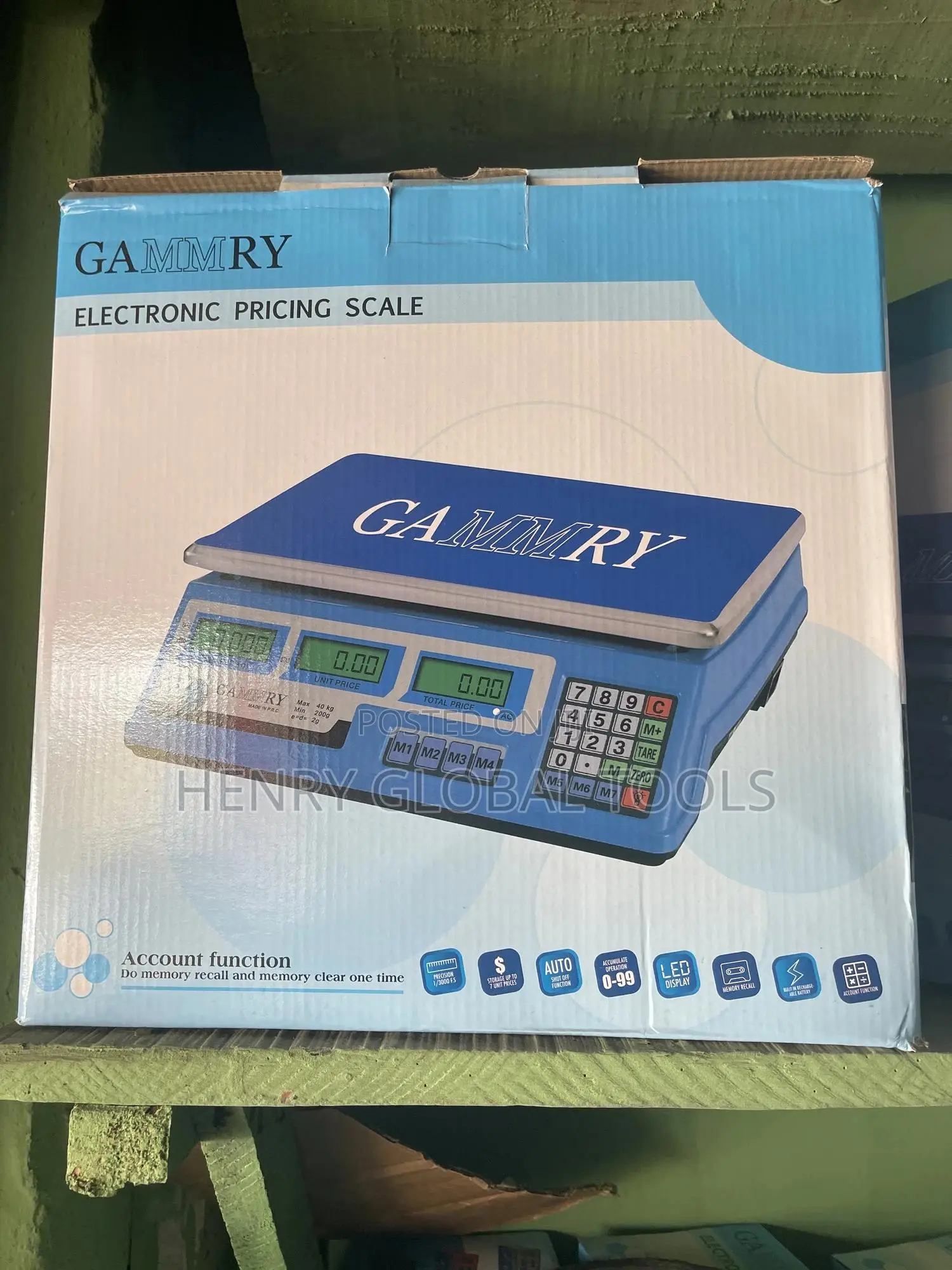 Digital Led Display Electronic Pricing Measuring Scale