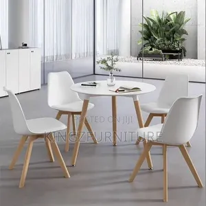 Round Dining Table With 4 Chairs