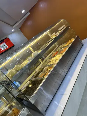 Bain Marie 5bowl Up and Down Curved Glass