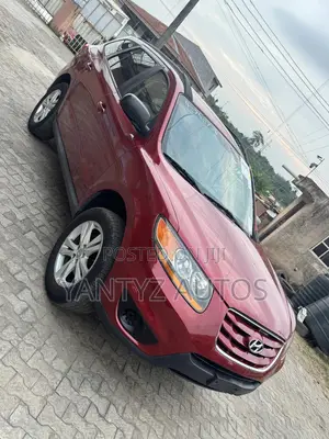 Hyundai Santa Fe SE 2010 Red