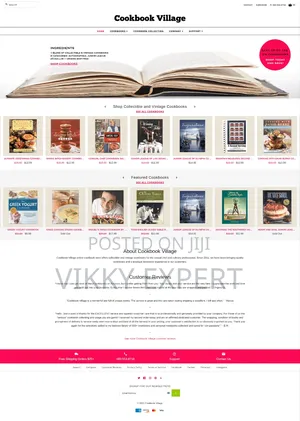 Shopify Book Store Design