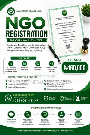 Incorporated Trustees Registration - Ngos, Mosques, Churches, Clubs