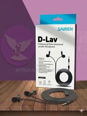 SAIREN 2-in-1 Wired Microphone