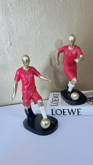 Footballer Figurine Decor