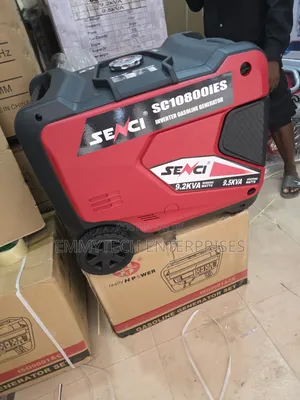 Original(9.5kva)Senci Remote Control Inverter Soundproof Petrol Gen