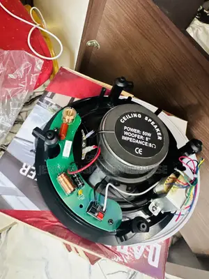 50w Framless Ceiling Speakers With Woofer