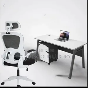 Premium Office Table Egornomic Chair